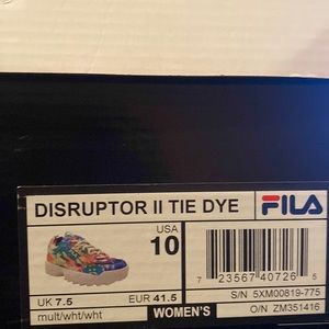 Tie dye filas